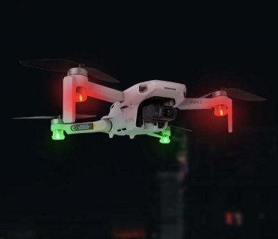Sada LED světla pro drony (s Aku)