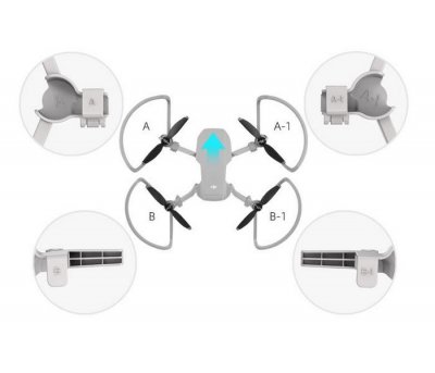 MAVIC MINI 2 - Ochranné oblouky s přistávací nohy