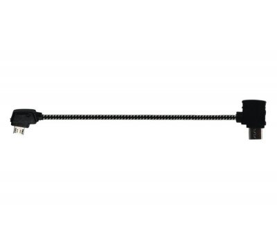 Nylonový Kabel k dálkovému ovládání Micro USB převrácený (Mavic)