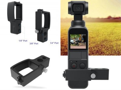 Osmo Pocket 1/2 - Prodlužovací adaptér z hliníkové slitiny