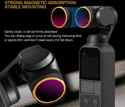 ND-X Pack 6 Lens Filters pro Osmo Pocket 1/2