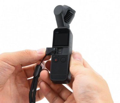 Protiprachový kryt a řemínek na zápěstí pro Osmo Pocket 2