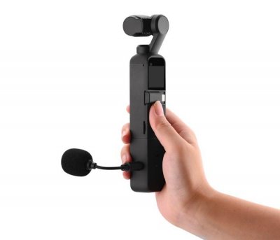 3.5mm Short Microphone DJI Pocket 2 (Do-It-All Handle)