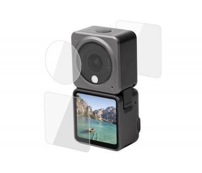 Skleněná ochrana displeje DJI Action 2 Dual-Screen Combo (2 Sets)