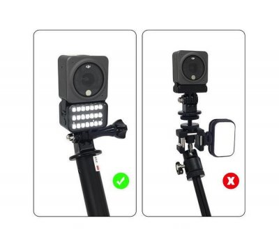 DJI Action 2 - 2v1 LED světlo s magnetickým adaptérem