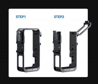 CNC rám z slitina hliníku pro DJI Action 2