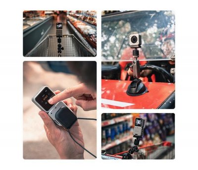 Magnetický kryt pro DJI Action 2 (bílý)