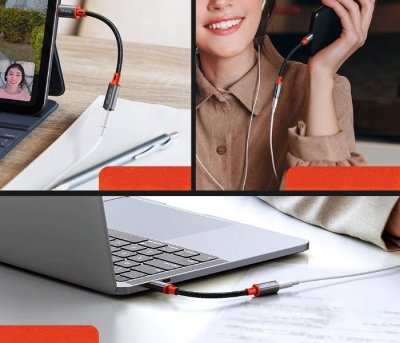 Type-C to DC3.5 Female Audio Adapter (11cm)