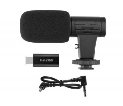 Insta360 ONE R - 3.5mm adaptér & Microphone