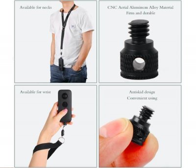 Insta360 ONE X/X2 - Popruh na krk a zápěstí