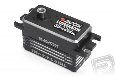 SB-2262SG BRUSHLESS HiVolt Digitální servo - LOW PROFILE (32kg-0,065s/60°)