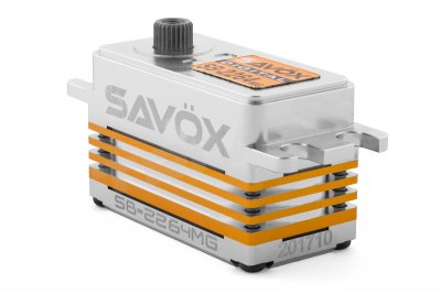SB-2264MG BRUSHLESS HiVolt digitální servo - LOW PROFILE (15kg-0,085s/60°)