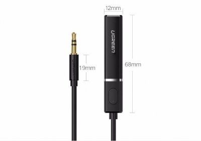 UGREEN Bluetooth 4.2 audio vysílač s 3.5mm jackem, černý