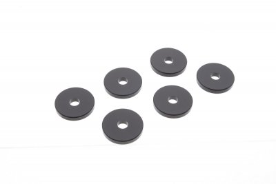 Podložky k motoru - průměr 24mm tloušťka 3mm (6ks)