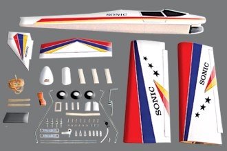 PH005 SONIC 4.1ccm 1330mm rozp.ARF hornoplošník