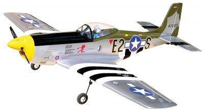 PH068 P-51 Mustang 40 ARF 1420mm rozp.