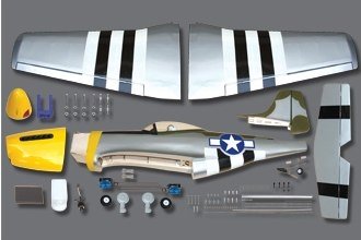 PH068 P-51 Mustang 40 ARF 1420mm rozp.