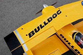 PH031 PITTS BULLDOG 90 - dvouplošník 1410mm