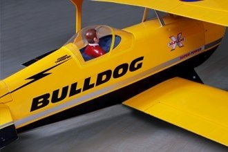 PH031 PITTS BULLDOG 90 - dvouplošník 1410mm