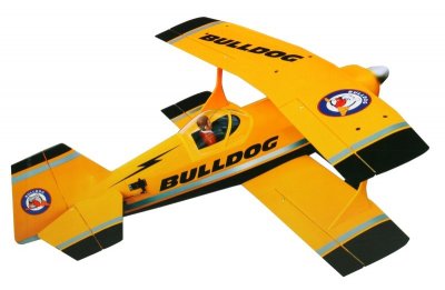 PH031 PITTS BULLDOG 90 - dvouplošník 1410mm