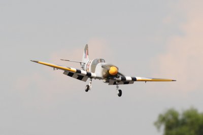 PH120 SPITFIRE II 40 ARF 1400mm rozp. (zat.podv.)