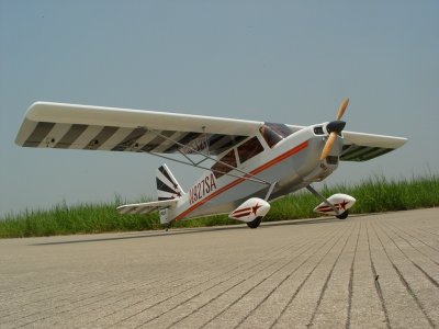 Decathlon scale 32% (3 100 mm) 80cc (stříbrno/černá)