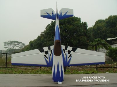 Edge 540 scale 37% (2 700 mm) 100cc (modro/stříbrno/bílá)