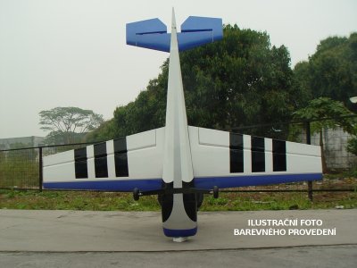 Edge 540 scale 37% (2 700 mm) 100cc (modro/stříbrno/bílá)