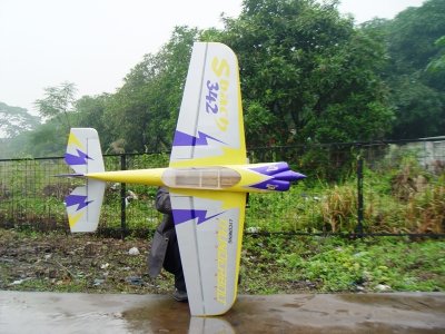 Sbach 342 scale 29% (2 200 mm) 50ccm (žluto/stříbrná)