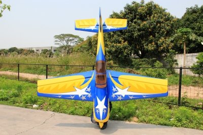 87" Yak 54 scale 30% (2 200 mm) 50ccm (žluto/modrá)