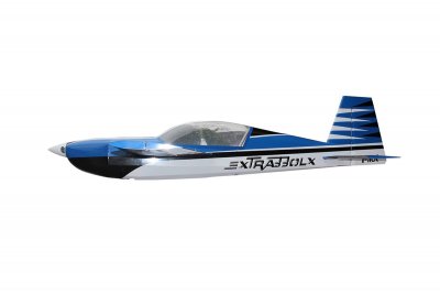 103" Extra 330LX 2600mm 120cc Modrá s Pruhy