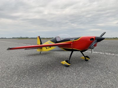 84" Slick 2133mm Žluto-Červeno-Černý