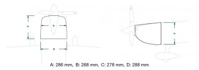 84" Slick 2133mm Zeleno-Modrý