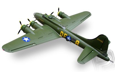 RC model B-17F Memphis Belle 1875mm ARF - zelená