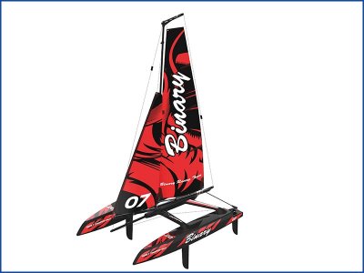 Binary V2 400mm RTR - červená