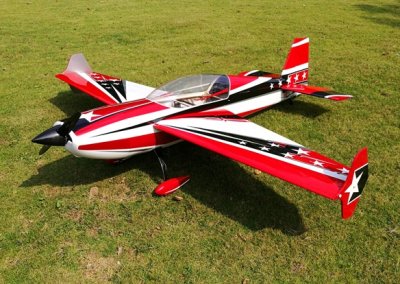 78" Extra 300 EXP V3 - Červená/Bílá/Černá 1,98m