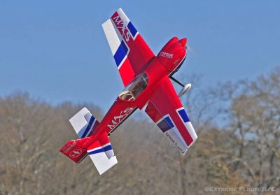 48" MXS EXP - Červená/Bílá/Modrá 1,21m