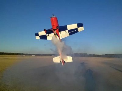 91" Yak 54 EXP - červená/modrá 2,31m