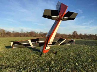 92" Edge 540 V2 - oranžová/bílá 2,33m