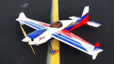 52" Edge 540 - Červená/Modrá 1,32m