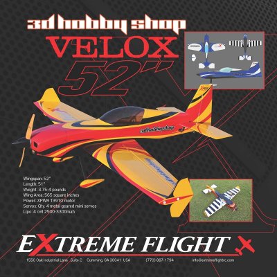 52" Velox - Modrá/Bílá 1,32m