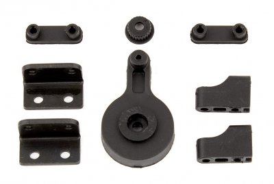 CR12 servo saver a servo držák