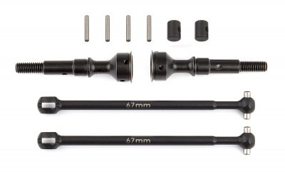 B6 kompletní poloosy CVA 67mm , 1 pár