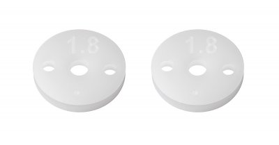 FT pístky tlumičů 13mm, 2x1,8 mm, 2,5mm, 2 ks.