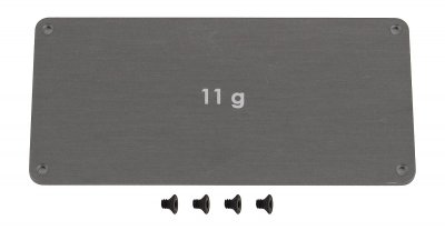 FT B6.4 závaží pod regulaci, hliníkové, 11g, 1 ks.