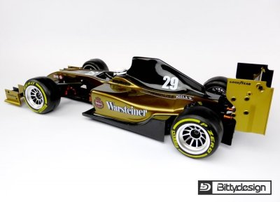 Karoserie čirá Bittydesign F1 TYPE-6R