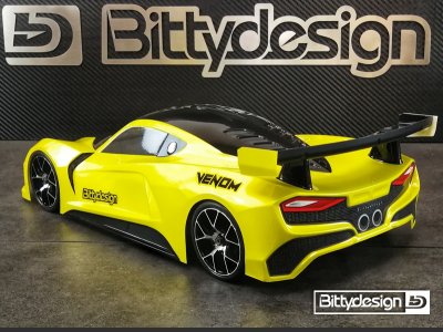 Karoserie čirá VENOM GT - (190 mm)