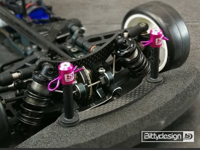 Označovací sada pro 1/10 karoserie - červená