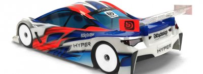 Karoserie čirá HYPER - (190 mm) - ultra lehká