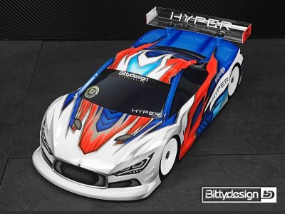 Karoserie čirá HYPER - (190 mm) - ultra lehká